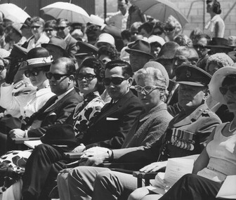 A portion of the guests at the Trooping the Regimental Colour in Townsville on the 18/08/1968.