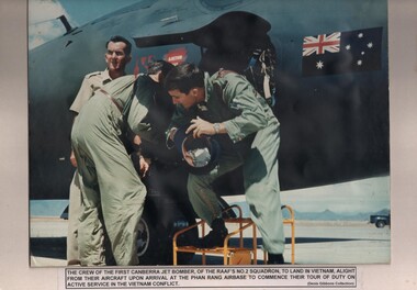 Photograph, 1st Canberra Bomber Arrives