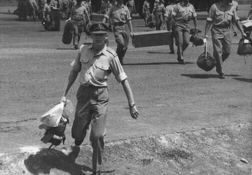 "Nobody has three hundred and sixty five and a wakey" so was the chant of the Old Timers at 1st Australian Task Field Base. 