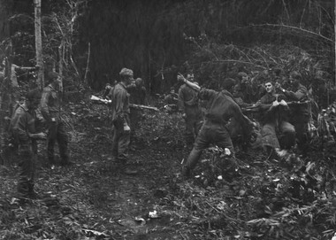 A photograph of platoon strength, North West of  1ATF Operation Atherton, 10 December 1969. 1 Platoon, A Companyy, 8 RAR. 