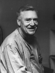 A photo of a happy patient at the 1st Australian Field Hospital, waiting to be tranfered to the RAAF medivac transport back to Australia.