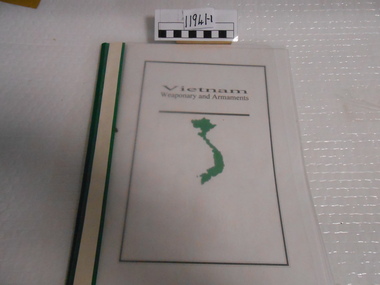 Booklet, Vietname Weaponry and Armaments
