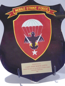 Plaque, Mobile Strike Force Shield