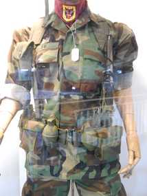 Uniform - Uniform, ARVN, Webbing/Harness, Uniform of Major Tran Dinh Tu