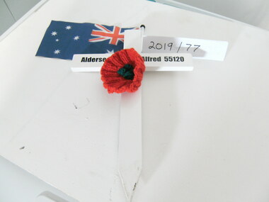 Ceremonial object - Memorial Cross, Aldersea