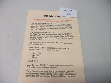 Document, MP Vietnam