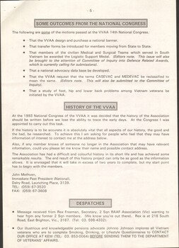 TAOR-Metro (Tactical Area of Responsibility - Metro) - Melbourne Sub-Branch August, 1993.