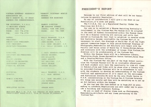 Nambus: Vietnam Veterans Museum Association