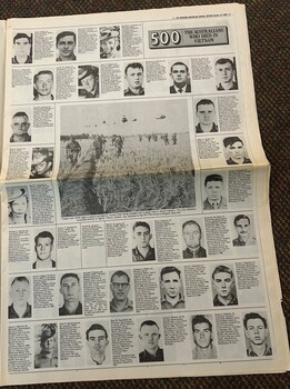 500: The Australians Who Died in Vietnam - The Australian Newspaper 3-4 Oct 1992.