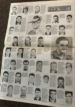 500: The Australians Who Died in Vietnam - The Australian Newspaper 3-4 Oct 1992.