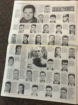 500: The Australians Who Died in Vietnam - The Australian Newspaper 3-4 Oct 1992.