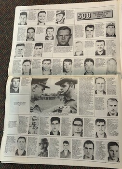 500: The Australians Who Died in Vietnam - The Australian Newspaper 3-4 Oct 1992.