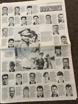 500: The Australians Who Died in Vietnam - The Australian Newspaper 3-4 Oct 1992.