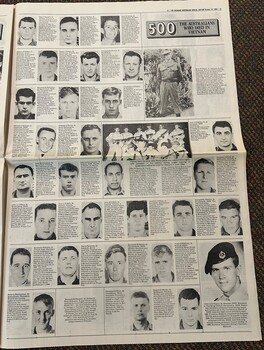 500: The Australians Who Died in Vietnam - The Australian Newspaper 3-4 Oct 1992.