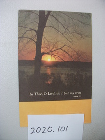 Pamphlet, Funeral Service