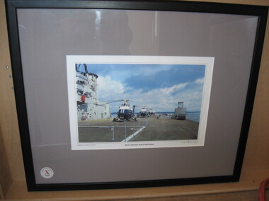 Photograph, Wessex Helipopters Abroard HMAS sydney