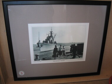 Photograph, Garden island Farewell - HMAS Vampire