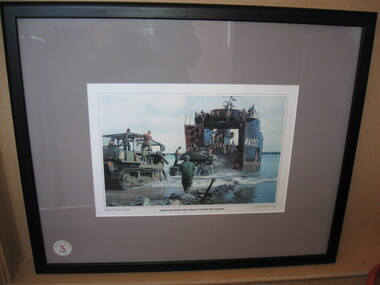 Photograph, Landing Craft Medium Harry Chauvel of 32 Small Ships Squandron