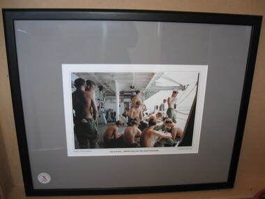 Photograph, Their Work Done - 2 RAR-NZ Troops Head South Aboard HMAS Sydney