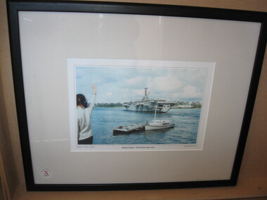 Photograph, Brisbane Farewell - HMAS Sydney Heads North