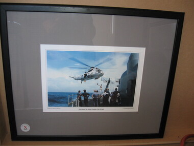 Photograph, Mail Drop On the Gunline, Courtesy Of The US Navy