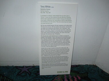 Poster - Poster, Information Board, Tony White