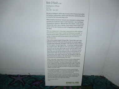 Poster - Poster, Information Board, Bob O'Neill