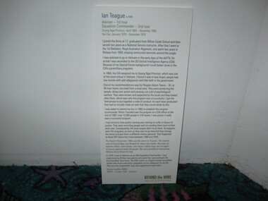Poster - Poster, Information Board, Ian Teague - Advisor: Squadron Commander