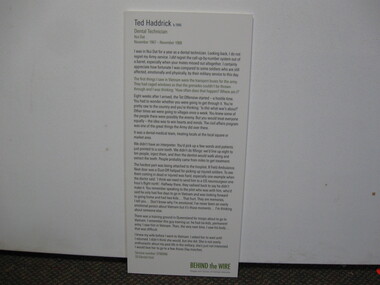 Poster - Poster, Information Board, Behind The Wire