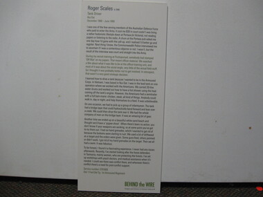 Poster - Poster, Information Board, Behind The Wire