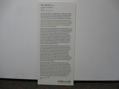 Poster - Poster, Information Board, Behind The Wire