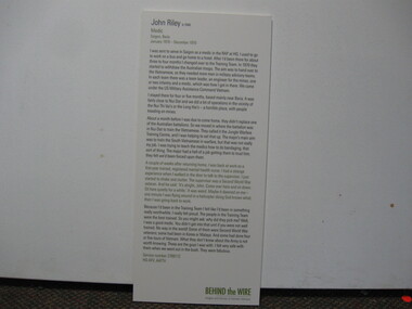 Poster - Poster, Information Board, Behind The Wire