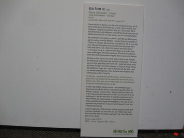 Poster - Poster, Information Board, Behind The Wire