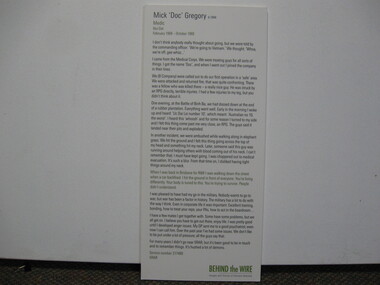 Poster - Poster, Information Board, Behind The Wire