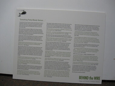 Poster - Poster, Information Board, Behind The Wire