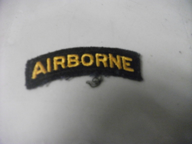 Uniform - Uniform, US Army, Cloth Badge