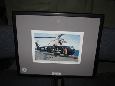 Photograph, Preparing For Action Abroad HMAS Melbourne