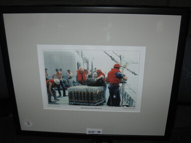 Photograph, Replenishment At Sea, HMAS Hobart