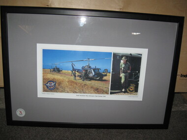 Photograph, Royal Australian Navy helicopter Frlight Vietnam 1968