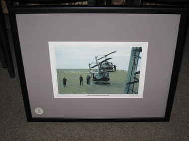 Photograph, Iriquois ("Huey) choppers Aboard HMAS Sydney