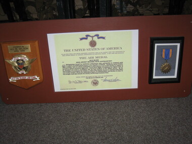Award - Presentation Board, The United States Of America - The Air Medal