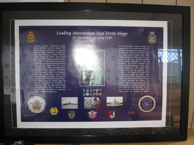 Poster - Poster, Information Board, Leading Aircrewman Noel Ervin Shipp
