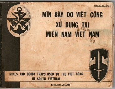 Booklet, Mines and Booby traps used by The Viet Cong, 1965