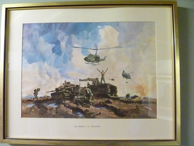 Painting, Bluebell In Action, C.1972