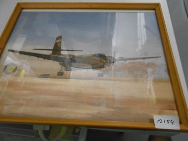 Painting, Caribou Supply Drop