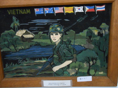 Painting, Framed Painting, On Patrol