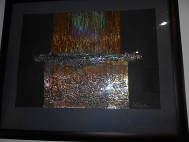 Mixed media - Artwork, framed, Song of Rain: Tears of Loss