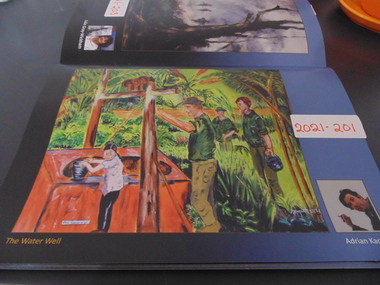 Painting, The Water Well