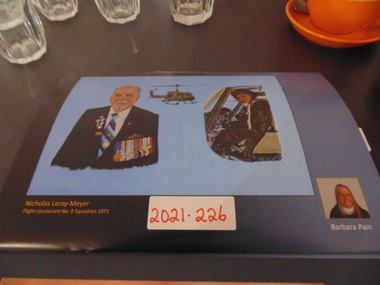 Painting, Nicholas Leray-Meyer Flight Lieutenant No 9 Squadron 1971