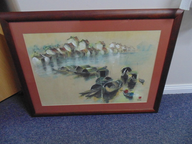Painting, River Scene